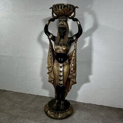 『AW DESIGN』ファラオ像 オブジェ 人形 神 エジプト置...