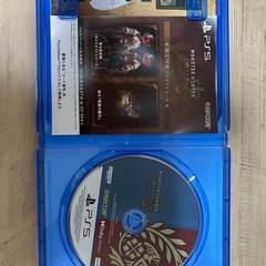 PS5 モンスターハンターワイルズ プロダクトコード未使用 モンハンワイルズの画像