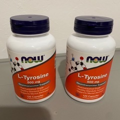 サプリ　L-チロシン 500mg 120カプセル 