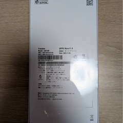 新品未使用未開封 oppo Reno11 Aの画像