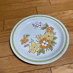 早い物勝ち　昭和レトロ　平皿