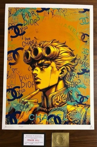DEATH NYC 世界限定100枚 アート ポスター ジョジョ 5枚