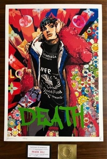 DEATH NYC 世界限定100枚 アート ポスター ジョジョ 5枚