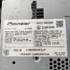 カロッツェリア AVIC-HRZ099の画像