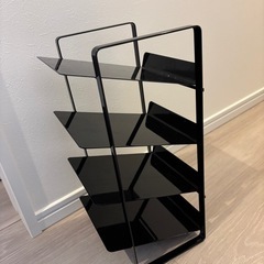  山崎実業 シンク下ボトルストッカー 4段 towerの画像