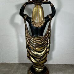 『AW DESIGN』ファラオ像 オブジェ 人形 神 エジプト置物 大型 RWmis23の画像