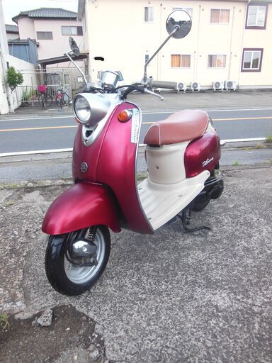 期間限定値下げ YAMAHA 2st VINOビーノダークレッド セル始動 速く好調