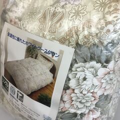 【🍀新品・未使用品】高級羽毛掛け布団「ホワイトグースダウン95㌫」の画像