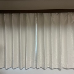 カーテン　ベージュ系