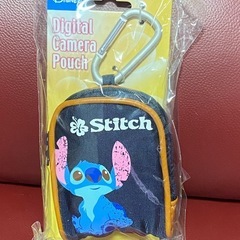 【新品】デジタルカメラポーチ　スティッチ　ディズニー