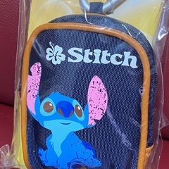 【新品】デジタルカメラポーチ　スティッチ　ディズニーの画像