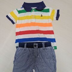 GAP　1歳半〜2歳サイズ　ポロシャツ　半ズボン