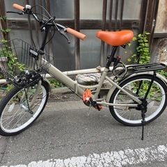 20インチ折り畳み自転車