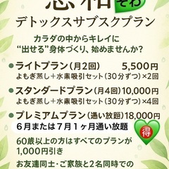 デトックスサロン - ボディケア