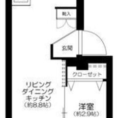 EO✨敷金ゼロ、礼金ゼロ、ネット使用料ゼロ、仲介手数料ゼロ💞南向...