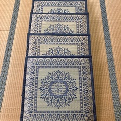 夏用 座布団 5枚セットの画像