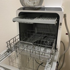 美品 サンコー ラクア 食洗機 食器洗い乾燥機 食器洗い機  ファミリータイプの画像