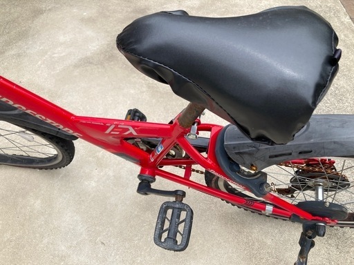 ブリヂストン エクスプレスジュニア 22型 外装6段変速 22インチ レッド