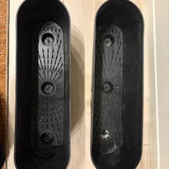 プランター2個セット　amabro アートストーン コンテナ ラウンド Mサイズの画像