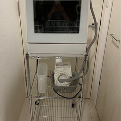 美品 サンコー ラクア 食洗機 食器洗い乾燥機 食器洗い機  ファミリータイプの画像