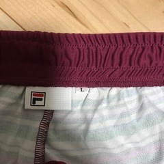 フィラ　テニス用パンツ　ユニセックスLサイズ①の画像