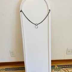 【更にお値下げしました！✨】ホワイト枠の壁掛けミラー、姿見、鏡の画像