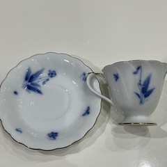 🔴大倉陶園　OKURA カップ&ソーサー すみれの画像