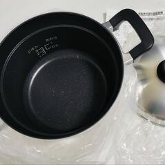 ◆ガス専用ご飯炊き鍋(蓋付き)　3合用◆の画像