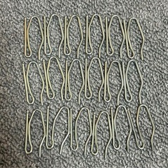 カーテンフック18個　金属
