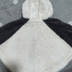 キッズズー パンダ　ポンチョ Sの画像