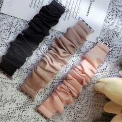 Apple Watch バンド ベルト シュシュ ピンク ベージュ ブラック 3本セットの画像