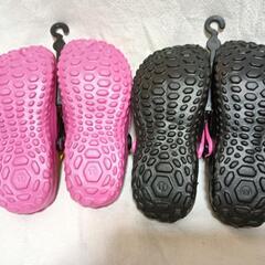 お買得！ごきげんサンダルキッズ 2足組 流行りサンダル 新品未使用の画像