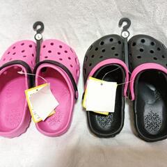 お買得！ごきげんサンダルキッズ 2足組 流行りサンダル 新品未使用の画像