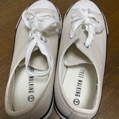 スニーカー　24.5cmの画像