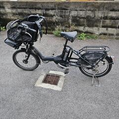 電動アシスト自転車 チャイルドシート付き ブラック