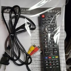 J9629　GREEN HOUSE　グリーンハウス　40型液晶テレビ　GH-TV40A-BK　2022年製　クリーニング済み　【リユースのサカイ柏店】参考価格36,080円の画像