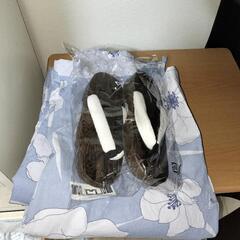 浴衣　レディース　M〜L  下駄付　23〜23.5cm