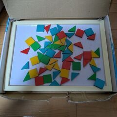 くもん　図形パズルの画像