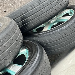 KYOHO SMACK 6.5J-16+53 114.3/5H TOYO Winter TRANPATH MPZ 205/50R16 2017年製 タイヤ付き4本 アクセラ/ノア/ヴォクシー/ステップワゴンの画像