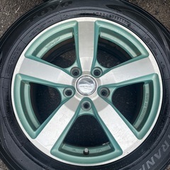 KYOHO SMACK 6.5J-16+53 114.3/5H TOYO Winter TRANPATH MPZ 205/50R16 2017年製 タイヤ付き4本 アクセラ/ノア/ヴォクシー/ステップワゴンの画像