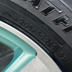 KYOHO SMACK 6.5J-16+53 114.3/5H TOYO Winter TRANPATH MPZ 205/50R16 2017年製 タイヤ付き4本 アクセラ/ノア/ヴォクシー/ステップワゴンの画像