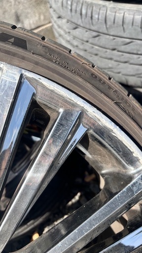 Weds kranze ホイール 19インチ 引っ張り