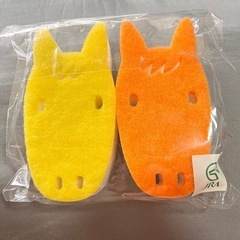 早い者勝ち 新品未使用 非売品 競馬セット ネックウォーマー 菊花賞 JRA 競馬 スポンジ リストバンドの画像