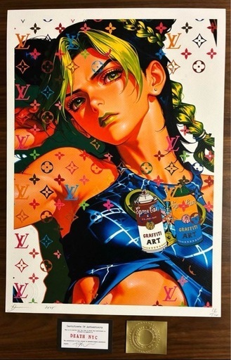 DEATH NYC 世界限定100枚 アート ポスタージョジョ 5枚