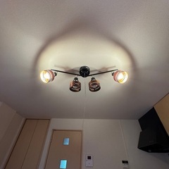 シーリングライト　木目調の画像