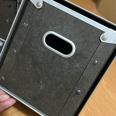 配送不可★無印良品 硬質パルプボックス 3点 300円の画像