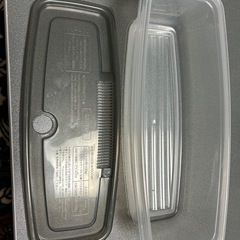 　ニトリ　レンジ調理容器パスタ用(小 グレー)の画像