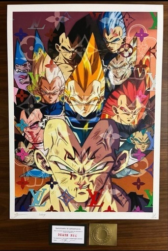 DEATH NYC 世界限定100枚 アート ポスター ドラゴンボール 5