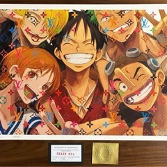 DEATH NYC 世界限定100枚アートポスタ モンキーDルフィ