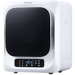 SunRuck 小型衣類乾燥機 乾きくん 3kg ドラム式 SR-ASMN206-Wの画像